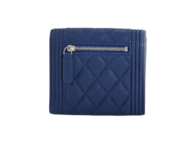 Chanel Chanel Boy Chanel Flap Wallet Blue - view 3