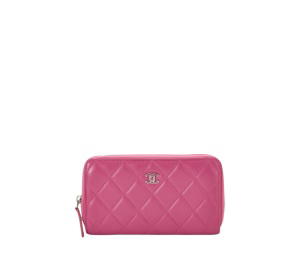 Buy Chanel Compact Zip Around Wallet Pink at Sasom – Authentic and Ready to Ship