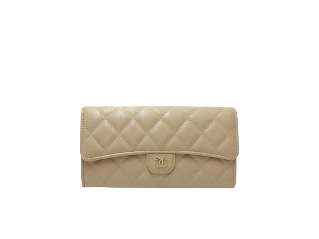 Chanel Chanel Long wallet Beige - view 1