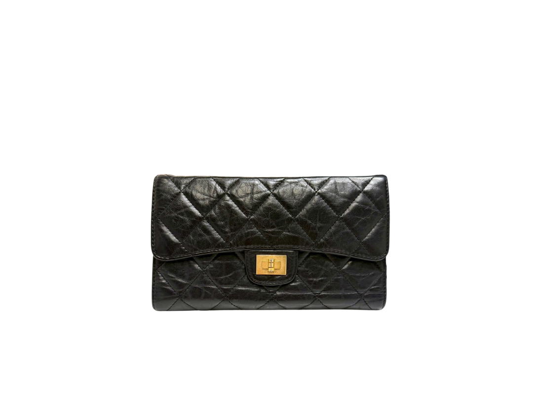 Chanel Chanel Reissue Tri-fold Wallet Black