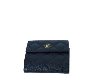 Buy Chanel Square Wallet  Black at Sasom – Authentic and Ready to Ship