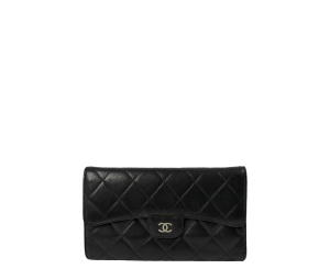 Buy Chanel Wallets Long  Black at Sasom – Authentic and Ready to Ship