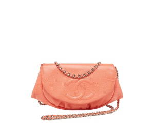 Buy Chanel Half Moon Wallet On Chain Orange at Sasom – Authentic and Ready to Ship