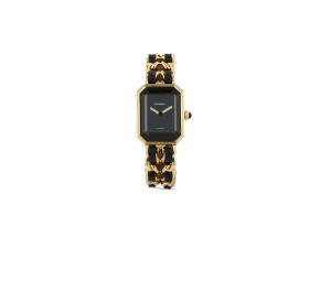Buy Chanel 1990 Première S 20mm Watch Black at Sasom – Authentic and Ready to Ship