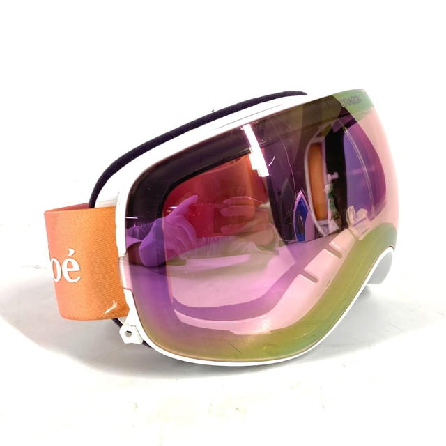 Chloé Chloe Dragon collaboration cassidy ski snow goggles sunglasses glasses White - view 3