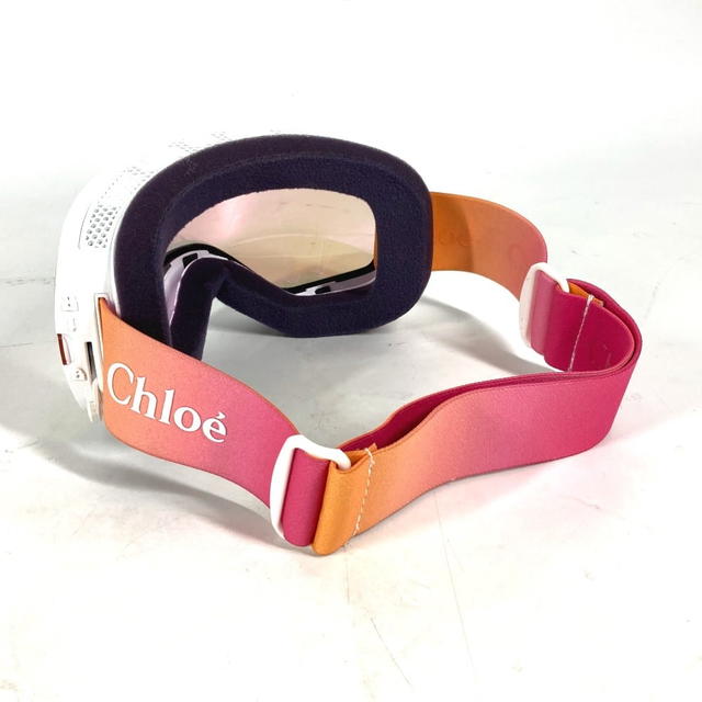 Chloé Chloe Dragon collaboration cassidy ski snow goggles sunglasses glasses White - view 5
