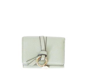 Buy Chloé Alphabet Mini Trifold Compact Wallet Green at Sasom – Authentic and Ready to Ship