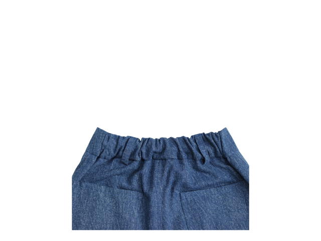 Chonna Chonna Washed Baggy Jeans Navy - view 3