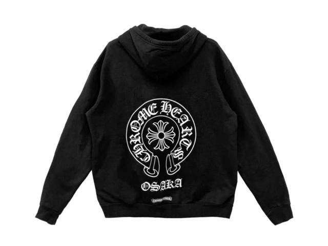 Chrome Hearts Chrome Hearts Osaka Exclusive Horseshoe Zip Up Hoodie Black - view 2