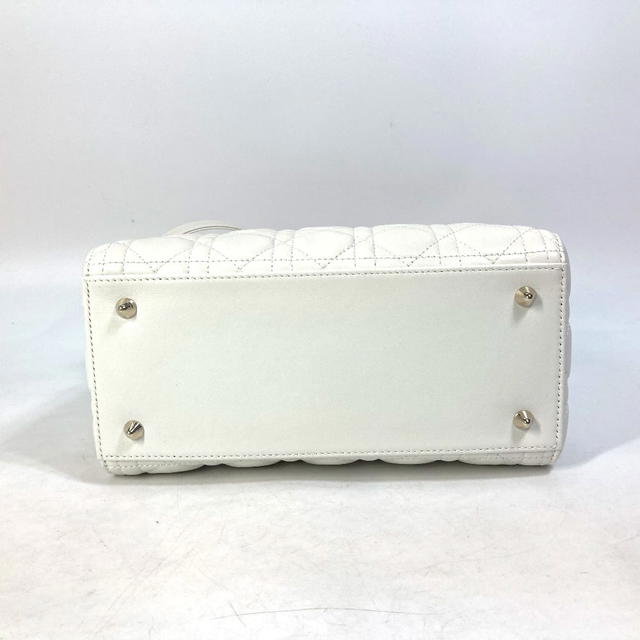 Dior CHRISTIAN DIOR M0565ONGE_M030 LADY DIOR Cannage Medium 2WAY Hand Bag Unused - view 5