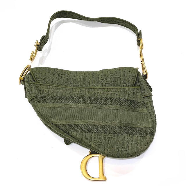 Dior CHRISTIAN DIOR Oblique SADDLE saddle bag embroidered Shoulder Bag Hand Bag - view 2