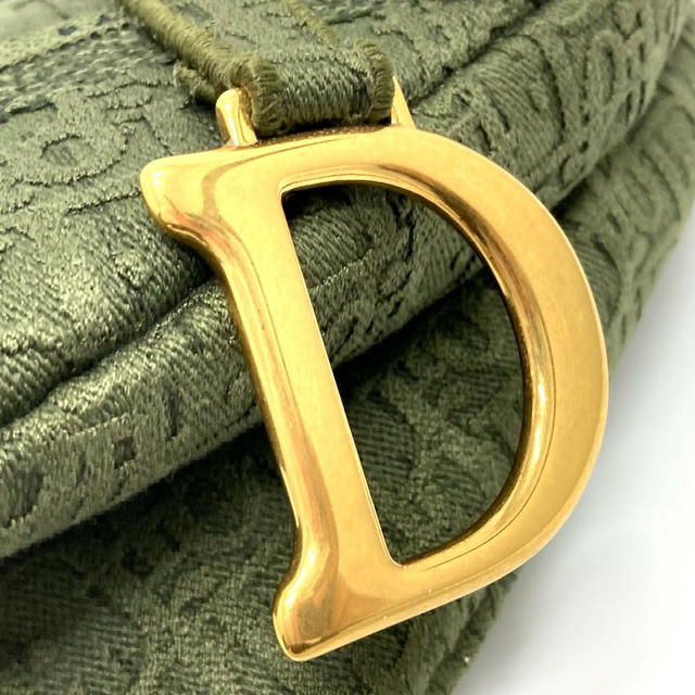 Dior CHRISTIAN DIOR Oblique SADDLE saddle bag embroidered Shoulder Bag Hand Bag - view 3