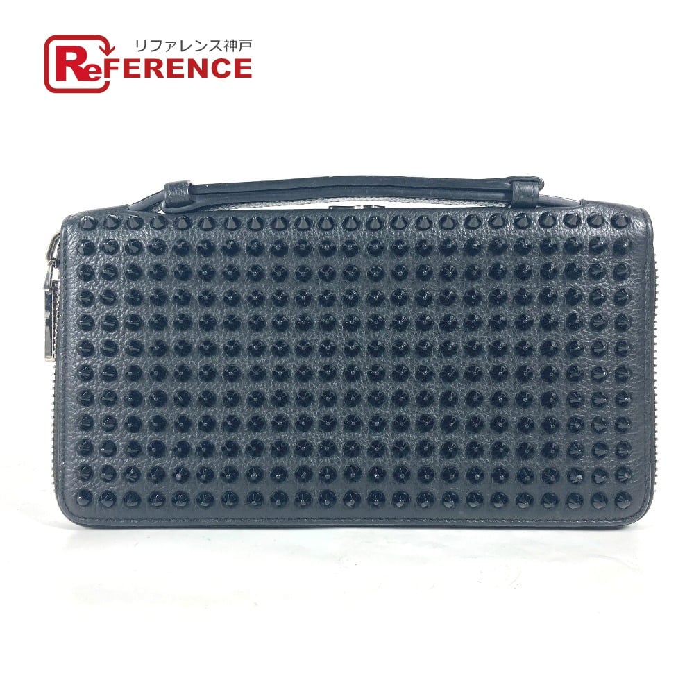 Christian Louboutin Christian Louboutin 1165043 Hand Bag PANETTONE Studded travel case Long Wallet
