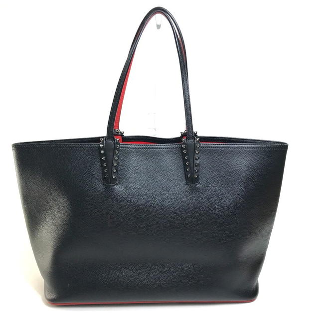 Christian Louboutin Christian Louboutin 1175113 Large Cabasrock Shoulder Bag Tote Bag Leather Black - view 2