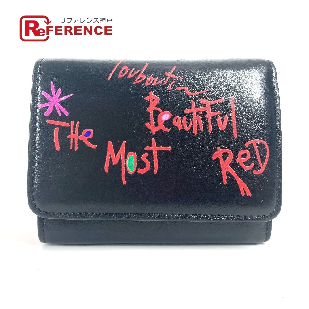 Christian Louboutin Christian Louboutin 1205105 Rubigaga Compact wallet Trifold wallet