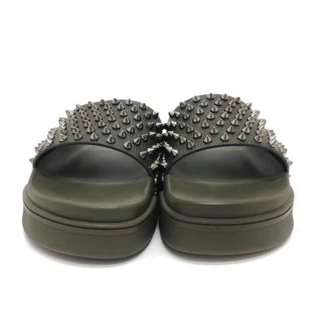 Christian Louboutin Christian Louboutin 1211099 Full Fun Slippers Spikes Shoes Sandals Unused - view 3