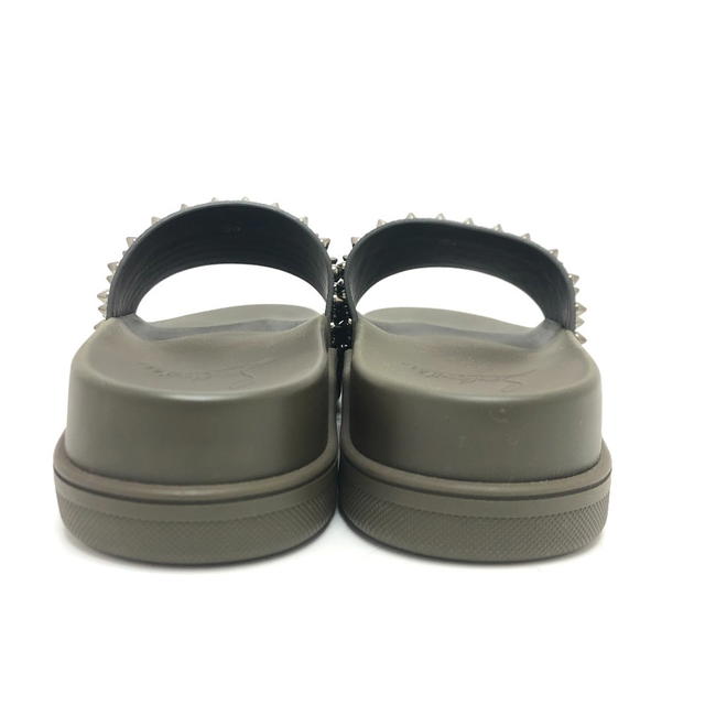 Christian Louboutin Christian Louboutin 1211099 Full Fun Slippers Spikes Shoes Sandals Unused - view 5