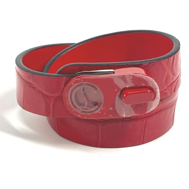 Christian Louboutin Christian Louboutin 3205169 CL logo Double Bangle Accessories Bracelet Unused - view 2