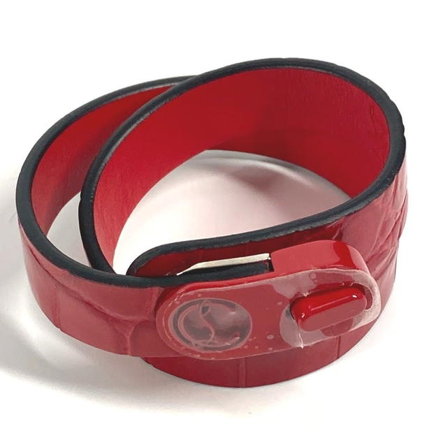 Christian Louboutin Christian Louboutin 3205169 CL logo Double Bangle Accessories Bracelet Unused - view 3