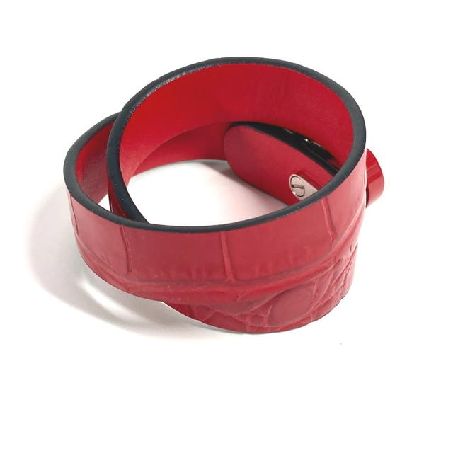 Christian Louboutin Christian Louboutin 3205169 CL logo Double Bangle Accessories Bracelet Unused - view 4