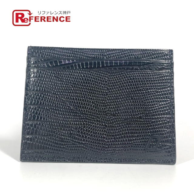 Christian Louboutin Christian Louboutin 3225316 M KIOS logo Pass Case Card Case Leather Black Unused - view 1