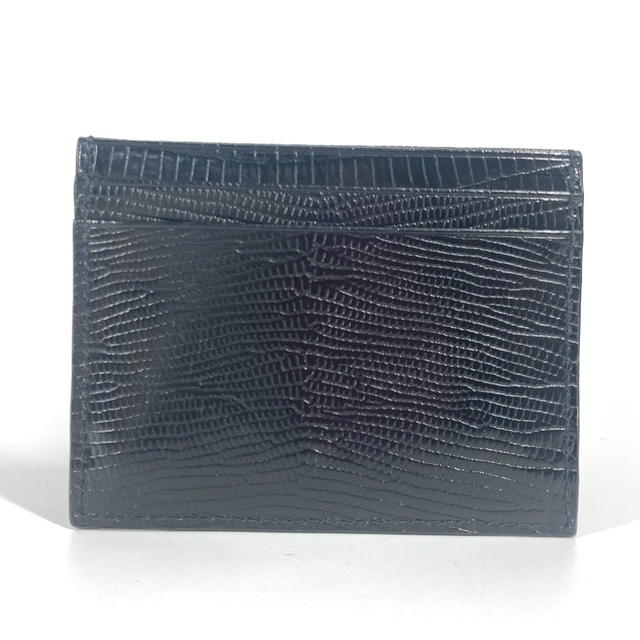 Christian Louboutin Christian Louboutin 3225316 M KIOS logo Pass Case Card Case Leather Black Unused - view 3