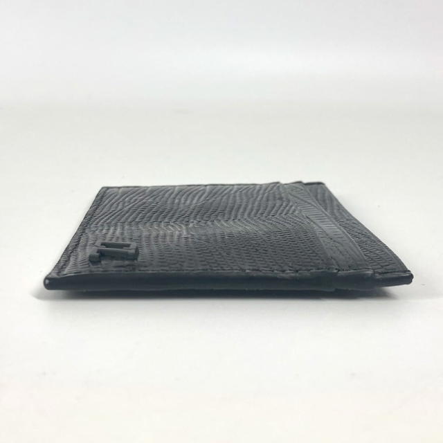 Christian Louboutin Christian Louboutin 3225316 M KIOS logo Pass Case Card Case Leather Black Unused - view 4
