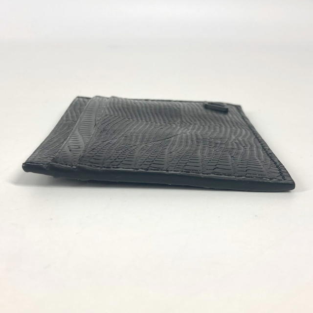 Christian Louboutin Christian Louboutin 3225316 M KIOS logo Pass Case Card Case Leather Black Unused - view 5