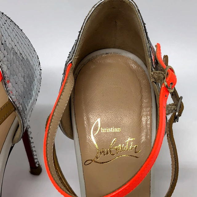 Christian Louboutin Christian Louboutin Ankle Strap Shoes High Heels pumps Leather Multicolore - view 5