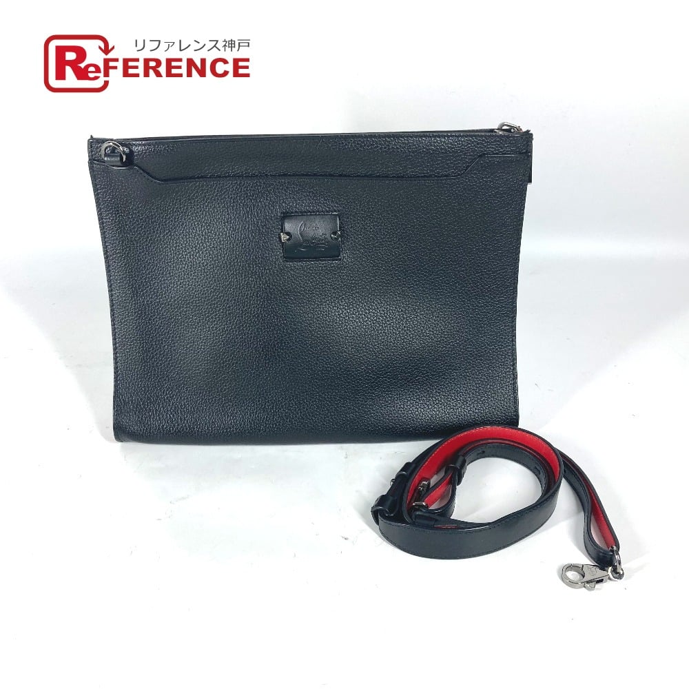 Christian Louboutin Christian Louboutin Crossbody Logo SKY 2WAY Bag Clutch Pouch Bag Shoulder Bag