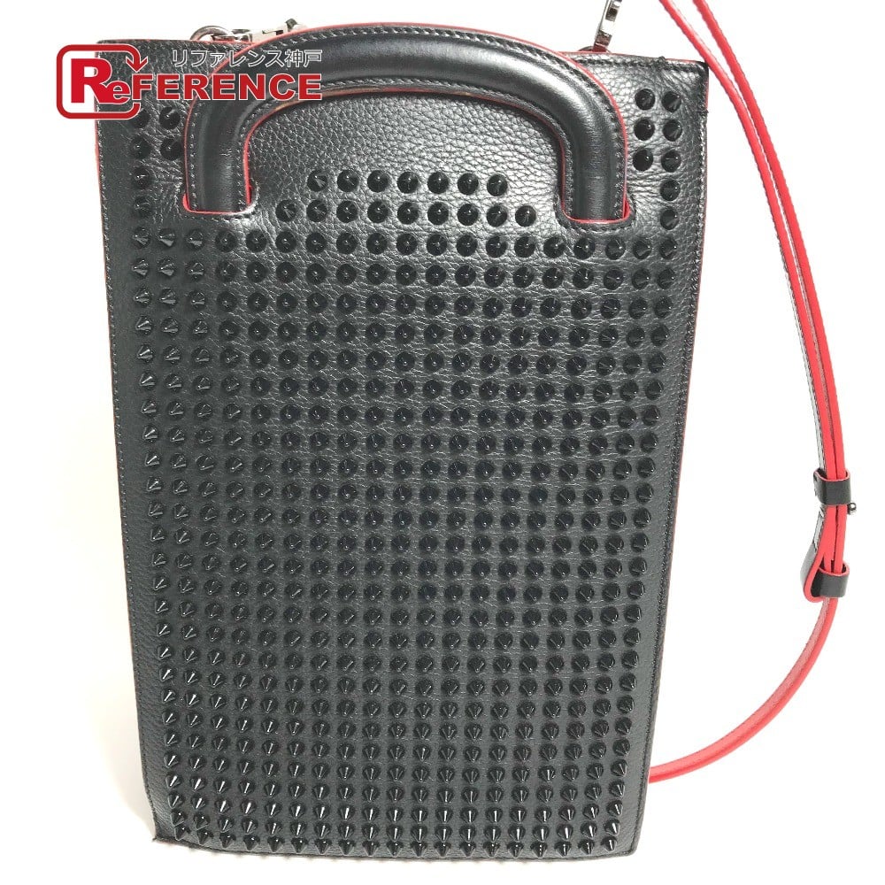Christian Louboutin Christian Louboutin Flat 3WAY Clutch Hand Bag Crossbody Pochette Shoulder Bag