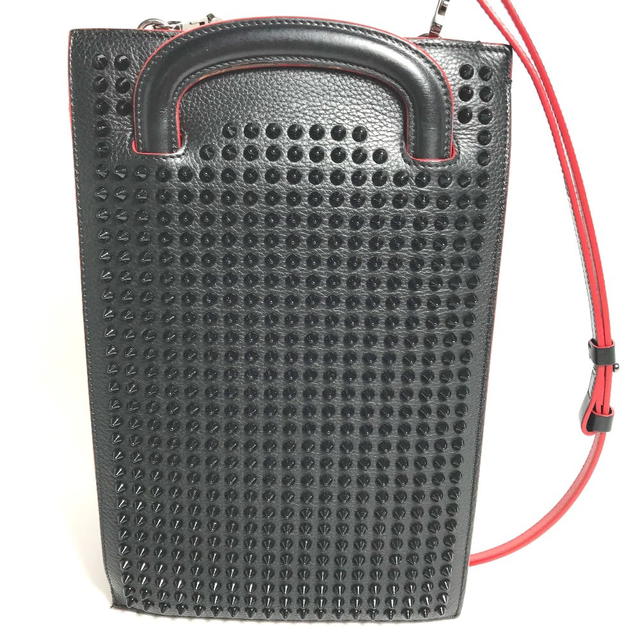 Christian Louboutin Christian Louboutin Flat 3WAY Clutch Hand Bag Crossbody Pochette Shoulder Bag - view 2