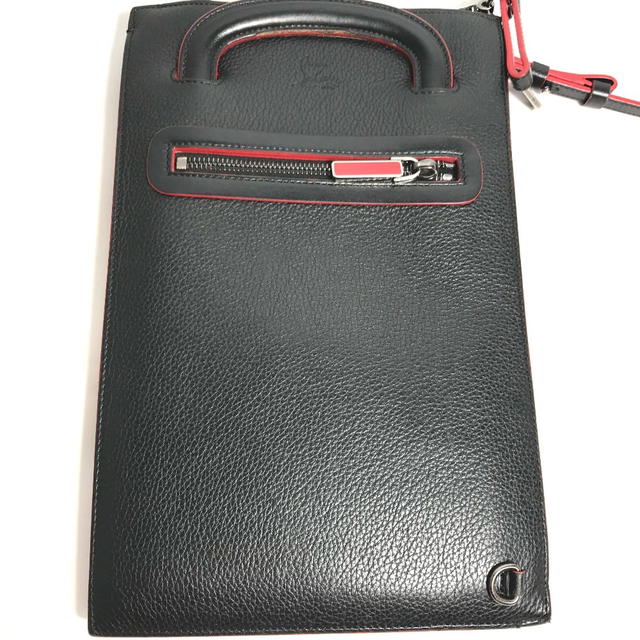 Christian Louboutin Christian Louboutin Flat 3WAY Clutch Hand Bag Crossbody Pochette Shoulder Bag - view 4