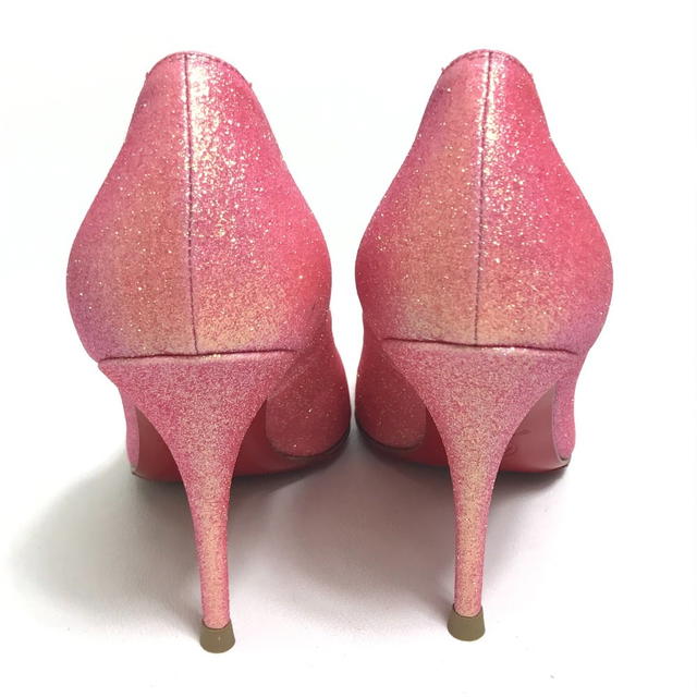 Christian Louboutin CHRISTIAN LOUBOUTIN Heels Grister Batignoles 100 Glitter Mini pumps Pink Glitter - view 4