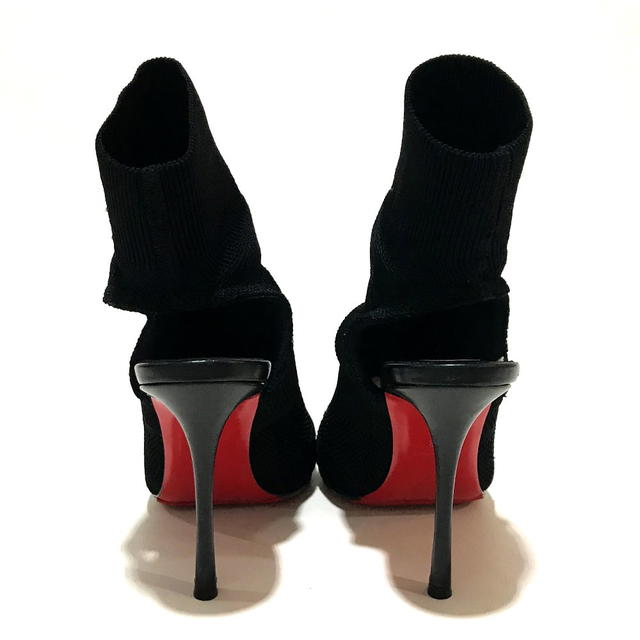 Christian Louboutin CHRISTIAN LOUBOUTIN High heels Socks Boots Black - view 2