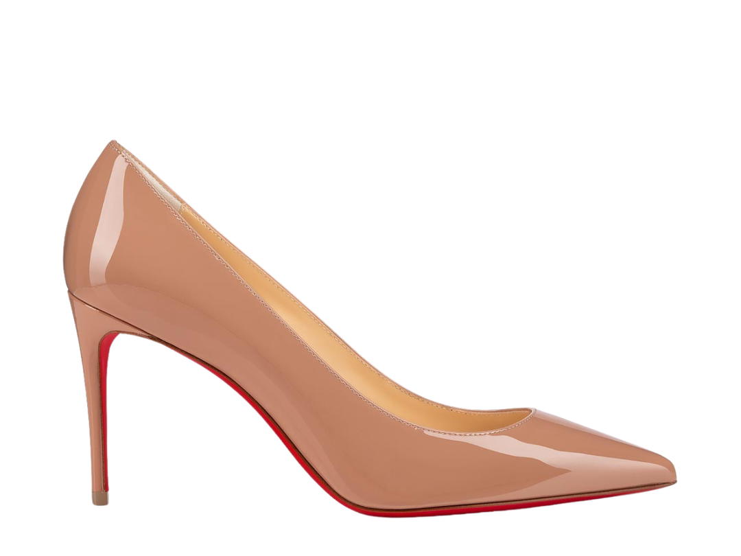 Christian Louboutin Christian Louboutin Kate 85mm Pump Nude Patent Leather
