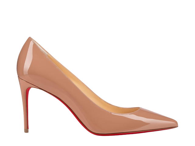 Christian Louboutin Christian Louboutin Kate 85mm Pump Nude Patent Leather - view 1
