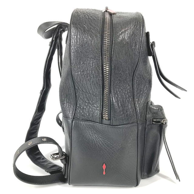 Christian Louboutin Christian Louboutin logo backpack bag Backpack Leather Black/Red - view 5
