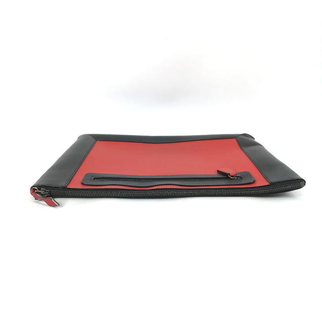 Christian Louboutin Christian Louboutin logo bag Clutch bag Leather Black/Red - view 5