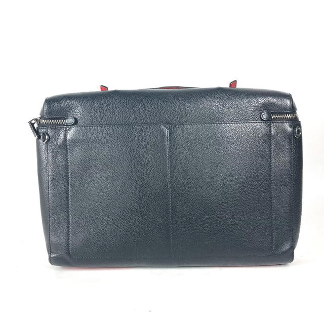 Christian Louboutin Christian Louboutin Logo Kibi Vanity bag Hand Bag Leather Black - view 3