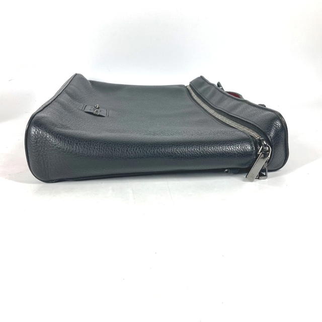 Christian Louboutin Christian Louboutin Logo Kibi Vanity bag Hand Bag Leather Black - view 4