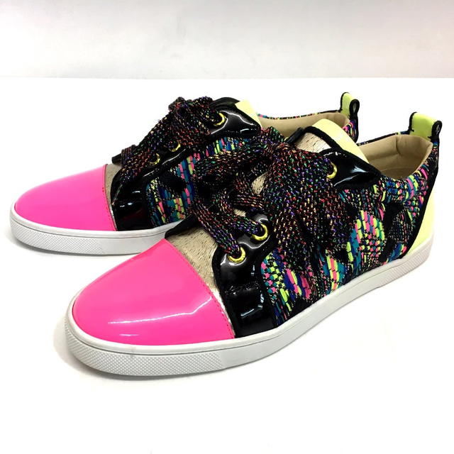Christian Louboutin CHRISTIAN LOUBOUTIN Low Cut GONDOLIERE FLAT Sneakers Multicolore 37 - view 2