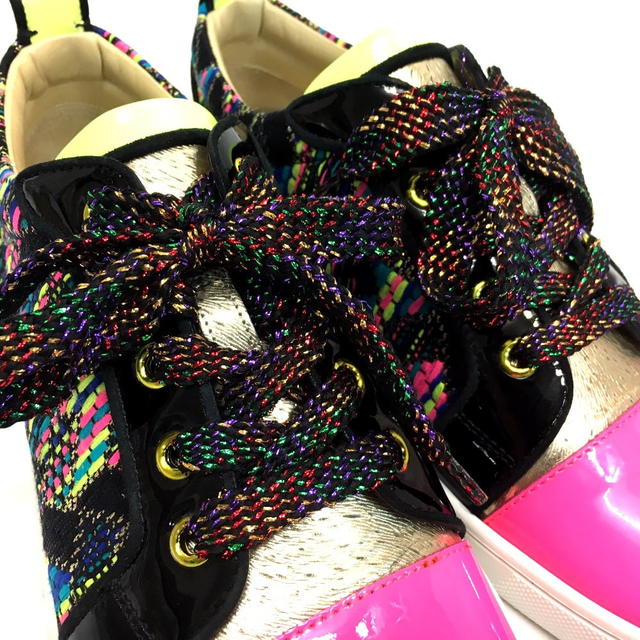 Christian Louboutin CHRISTIAN LOUBOUTIN Low Cut GONDOLIERE FLAT Sneakers Multicolore 37 - view 4
