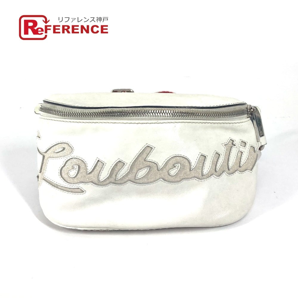 Christian Louboutin Christian Louboutin Mary Jane logo Mesh Bag Belt Bag Cross Shoulder Bag body bag