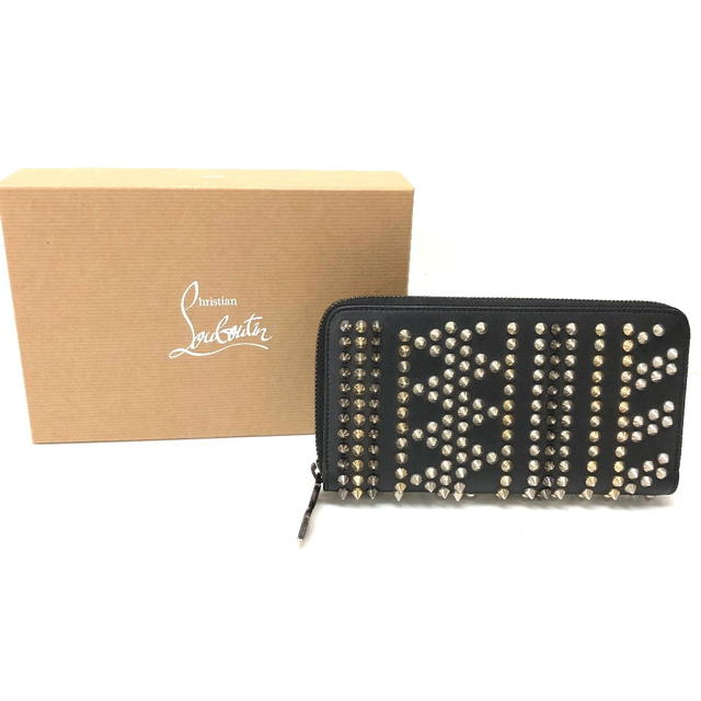 Christian Louboutin CHRISTIAN LOUBOUTIN Panetone spike stud Zip Around Long Wallet 3145073 - view 2