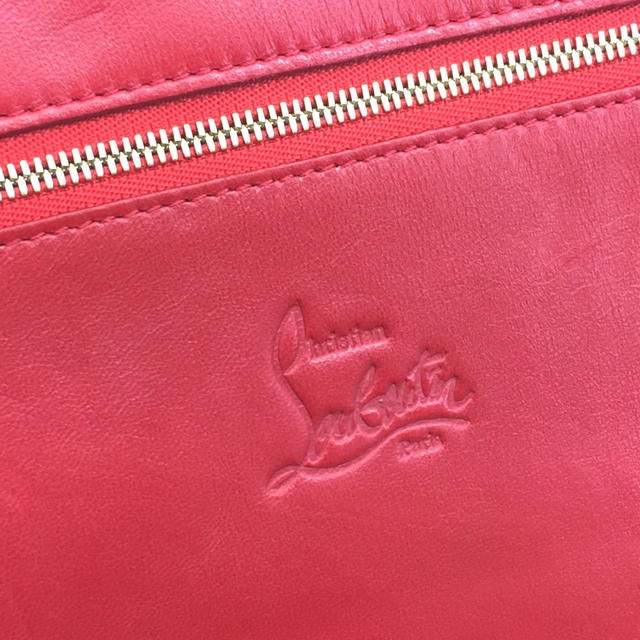 Christian Louboutin CHRISTIAN LOUBOUTIN Spike Studs Clutch Bag iPad Case Red - view 4