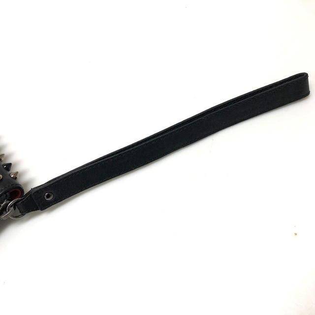 Christian Louboutin CHRISTIAN LOUBOUTIN Spike Studs Leather Zip Around iPad Case - view 4