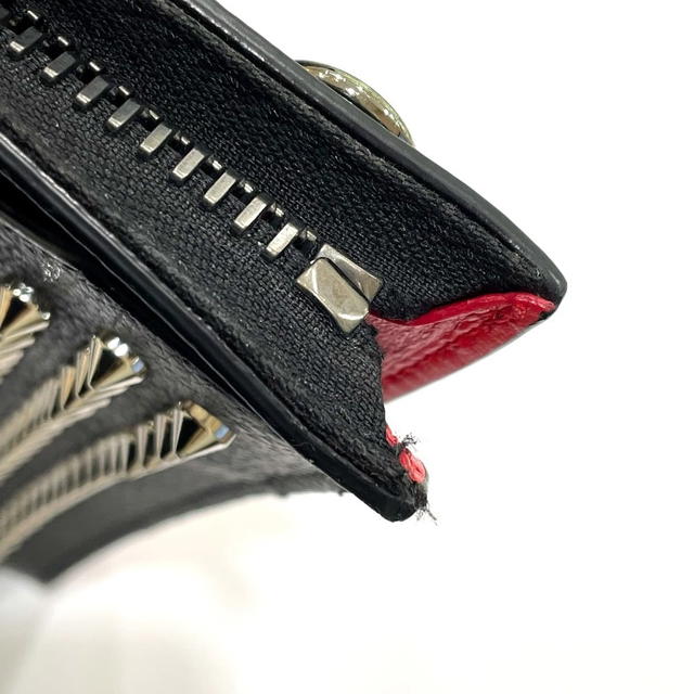 Christian Louboutin CHRISTIAN LOUBOUTIN Spike studs Sky porch Clutch bag Leather Black - view 4