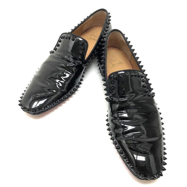 Christian Louboutin CHRISTIAN LOUBOUTIN Studs Shoes Black Patent Leather - view 1