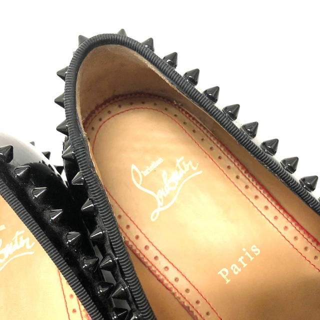 Christian Louboutin CHRISTIAN LOUBOUTIN Studs Shoes Black Patent Leather - view 4